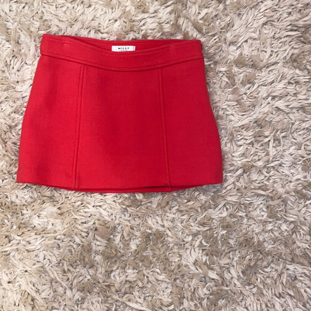 pink milly mini skirt